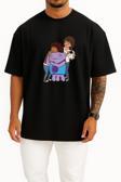 Oversize Home Adventures With Tip Oh Lucy Göğüs Tasarımlı Unisex T-Shirt