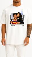 Oversize Lois And Clark Series And Season Folder İcons, Lois & Clark Göğüs Tasarımlı Unisex T-Shirt