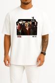 Oversize Criminal Minds Series And Season Folder İcons, Criminal Minds Göğüs Tasarımlı Unisex T-Shirt