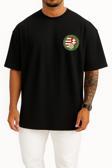 Oversize Macaristan Milli Futbol Takımı Cep Tasarımlı Unisex T-Shirt