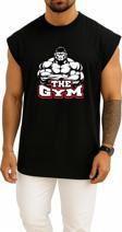 Oversize The Gym Göğüs ve Sırt Tasarımlı Atlet