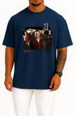 Oversize Criminal Minds Series And Season Folder İcons, Criminal Minds Göğüs Tasarımlı Unisex T-Shirt