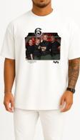 Oversize Stargate Sg 1 Series And Season Folder İcons, Stargate Göğüs Tasarımlı Unisex T-Shirt