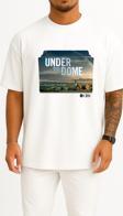 Oversize Under The Dome Series And Season Folder İcons, Under The Dome Göğüs Tasarımlı Unisex T-Shirt