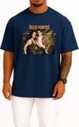 Oversize Relic Hunter Series And Season Folder İcons, Relic Hunter Göğüs Tasarımlı Unisex T-Shirt