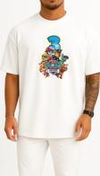 Oversize Paw Patrol, Birthday Party Mamablog Child Göğüs Tasarımlı Unisex T-Shirt