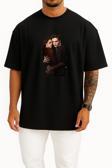 Oversize Kristen Stewart The Twilight Saga Göğüs Tasarımlı Unisex T-Shirt