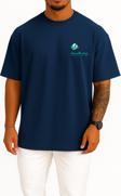 Oversize Al-Hasa Al-Ahsa Governorate Khobar Chamber Cep ve Sırt Tasarımlı Unisex T-Shirt