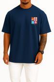 Oversize Flag Of Italy Maritime Republics Italian Navy Jack Cep Tasarımlı Unisex T-Shirt