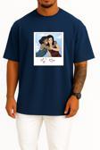 Oversize Korra Asami Sato Feeling Happiness Human Behavior Göğüs Tasarımlı Unisex T-Shirt