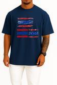 Oversize Flag Of Thailand Creative Design Göğüs Tasarımlı Unisex T-Shirt