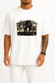 Oversize Da Vinci S Demons Season 3, Da Vinci's Demons Season Göğüs Tasarımlı Unisex T-Shirt