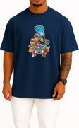 Oversize Paw Patrol, Birthday Party Mamablog Child Göğüs Tasarımlı Unisex T-Shirt
