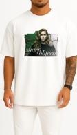 Oversize Sharp Objects Tv Series Folder Icon, Sharp Objects Göğüs Tasarımlı Unisex T-Shirt