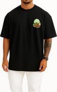 Oversize Minimalist - Ordu - Giresun Fındık Cep Tasarımlı Unisex T-Shirt