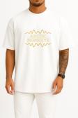 Oversize Arctic Monkeys Retro Indie Göğüs Tasarımlı Unisex T-Shirt