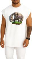 Oversize Clash Royale Golem, Clash Of Clans Clash Royale Goblin Göğüs Tasarımlı Atlet