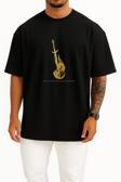 Oversize Are U Ready For The Next Round Göğüs Tasarımlı Unisex T-Shirt