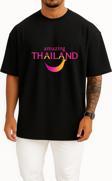 Oversize Tourism Authority Of Thailand Tourism İn Thailand Travel Göğüs Tasarımlı Unisex T-Shirt