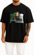 Oversize Sharp Objects Tv Series Folder Icon, Sharp Objects Göğüs Tasarımlı Unisex T-Shirt