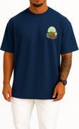 Oversize Minimalist - Ordu - Giresun Fındık Cep Tasarımlı Unisex T-Shirt
