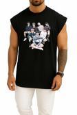 Oversize Bts Sticker N.O -Japanese Ver.- K-Pop, Group Göğüs Tasarımlı Atlet