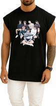 Oversize Bts Sticker N.O -Japanese Ver.- K-Pop, Group Göğüs Tasarımlı Atlet