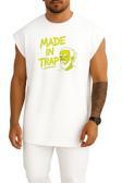 Oversize Ezhel Graffiti Style - Made İn Trap Göğüs Tasarımlı Atlet