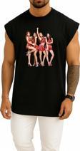 Oversize Sistar Give It To Me K-Pop Exıd Shake It, Aoa, Friendship Göğüs Tasarımlı Atlet
