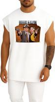 Oversize Bonnie & Clyde Bonnie And Clyde Television Göğüs Tasarımlı Atlet
