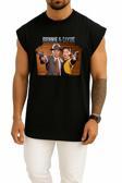 Oversize Bonnie & Clyde Bonnie And Clyde Television Göğüs Tasarımlı Atlet