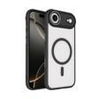 Apple iPhone 17 Air Kılıf Wireless Şarj Özellikli Zore Krom M-safe Silikon Kapak