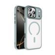 Apple iPhone 17 Pro Kılıf Wireless Şarj Özellikli Zore Krom M-safe Silikon Kapak