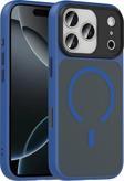 Apple iPhone 17 Pro Kılıf Mat Arka Yüzey Wireless Şarj Özellikli Zore Flet M-safe Kapak