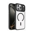 iPhone 17 Pro Max Kılıf Wireless Şarj Özellikli Krom M-safe Silikon Kılıf