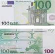 Geçersiz Şaka Düğün Parası Sahte Para 100 Adet Oyun Parası 100 Euro