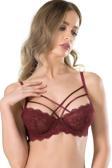 Fabony Dantelli Ipli Balenli Bralet Sütyen Bordo