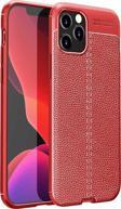 Safa İphone 12 Pro Max Uyumlu Csm Zore Niss Silikon Kılıf-Kırmızı