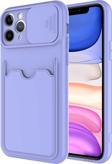 Kılıftech İphone 11 Pro Max Uyumlu  Kartix Kılıf-Lila
