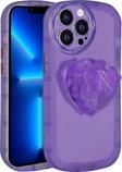 Kılıftech İphone 12 Pro Max Uyumlu Kamera Korumalı Pop Soketli Renkli Zore Ofro Kılıf-Mor