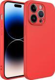 Kılıftech İphone 14 Pro Uyumlu Zore Kamera Korumalı Mara Lansman Kılıf-Kırmızı