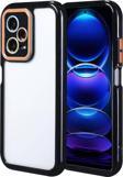 Kılıftech Xiaomi Redmi Note 12 Pro 5G Kılıf Kamera Korumalı Renkli Kenar Ve Çerçeve Tasarımlı Zore Vitamin Kap