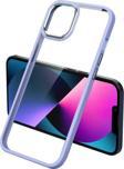 Kılıftech İphone 13 Pro Uyumlu Zore Krom Kılıf-Lila