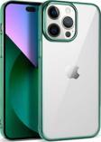 Kılıftech İphone 14 Pro Max Uyumlu Zore Pixel Kılıf-Koyu Yeşil