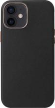 Kılıftech İphone 12 Uyumlu Zore Leathersafe Wireless Kılıf-Siyah