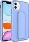 Kılıftech İphone 12 Uyumlu Zore Qstand Kılıf-Lila