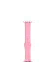 Kılıftech Watch Ultra 49Mm Band Serisi Klasik Kordon Silikon Strap Kayış-Pembe