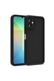 Kılıftech Galaxy A06 Kılıf Kamera Korumalı Kth Ananas Kapak - Siyah