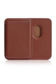 Kılıftech Zore Magnetik Cardsafe Kartlık-Kahverengi
