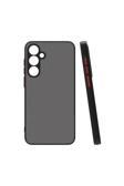 Kılıftech Galaxy S24 Uyumlu Zore Hux Kılıf-Siyah